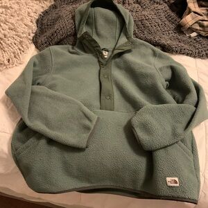 The North Face Green Fleece Jacket